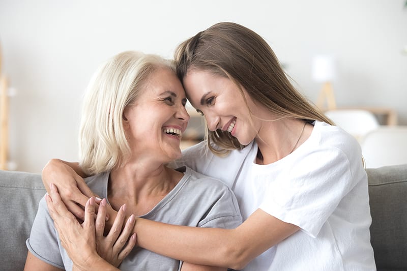 Photo of mother and daughter happy about Estate Planning benefits