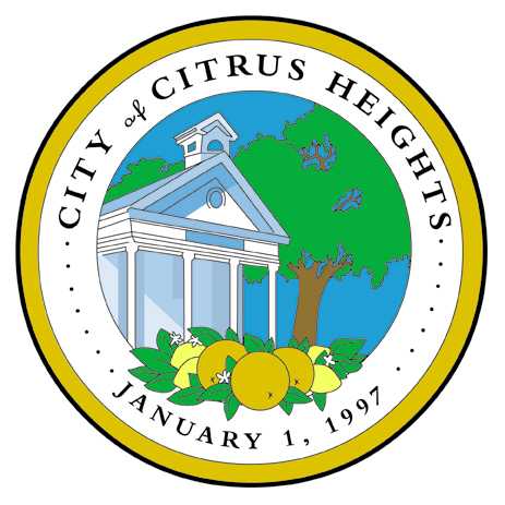 Official seal for the city of Citrus Heights, CA
